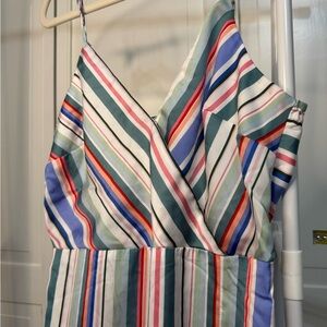 BB Dakota Multicolor Striped Maxi Dress